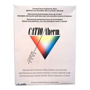 Zotos‎ CATIO Therm Comfort Zone Exothermic Perm New in Box